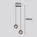 Axyaa Nordic Stair Chandelier, Living Room Pendant Lights, Ceiling Light, Indoor Lighting