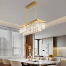 Axyaa Crystal Chandelier Pendant Light for Living Room Dining Room Luxury Lighting