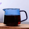 Axyaa Glass Tea Mug with Spout, Heat-Resistant, Solid Color Home Tableware