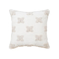 Nordic Style Beige Loop Cushion Covers for Home Decor by Axyaa