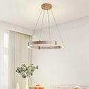 Axyaa Travertine Pendant Chandelier Light for Dinning Room