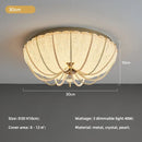 Axyaa Crystal LED Ceiling Light: Modern Luxury Dimmable Lamparas for Art Decor Home Lighting
