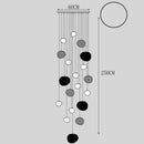 Axyaa Modern Chandelier for Dining Room | Hanging Pendant Light Fixture for Living Room