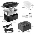 Axyaa Portable Electric Lunch Box with Heating Function