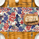Axyaa Coral Table Runner for Rustic Dining Decor - Wedding Party Home Coffee Hotel