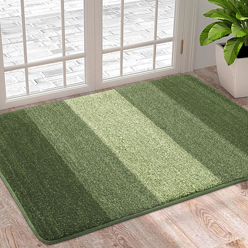 Axyaa Low Profile Mat - Indoor Non-Slip Welcome Doormat with Super Absorbency
