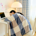 Axyaa Milk Velvet Wearable Blanket: Soft & Warm Flannel Shawl for Adults & Kids