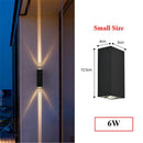 Axyaa Outdoor Up Down LED Wall Light Waterproof Spotlight Narrow Beam for Garden & Hotel