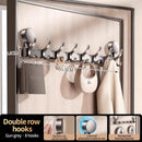 Axyaa Strong Suction Cup Hook Towel Rack for Bathroom and Kitchen
