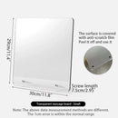 Axyaa Acrylic Memo Board with Magnetic Desktop Design - Clear, Reusable & Writable
