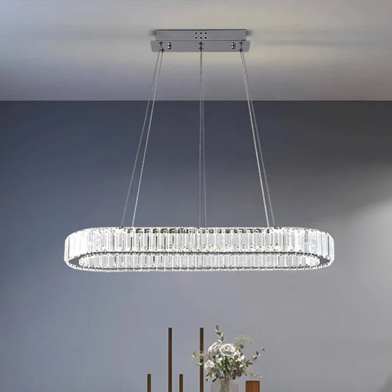 Luxury Crystal Chandelier by Axyaa for Living Room and Dining Room Lighting