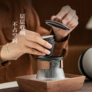 Axyaa Ceramic Tea Set: Pot, 3 Cups, Travel Bag - Minimalist Outdoor Souvenir Pack