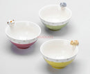 Axyaa Cute Cat Ceramic Soup Bowl - Personal Children's Creative Rice Bowl