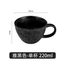 Axyaa Retro Gray Ceramic Dinnerware Set