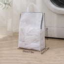 Axyaa Waterproof Laundry Basket Cotton Linen Organizer Foldable Hamper