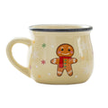 Axyaa Snowman Christmas Mug: Festive Ceramic Coffee Cup for Xmas Home Baking & Breakfast