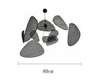 Axyaa Bamboo Weaving Rattan Chandelier for Zen Living Room Decor