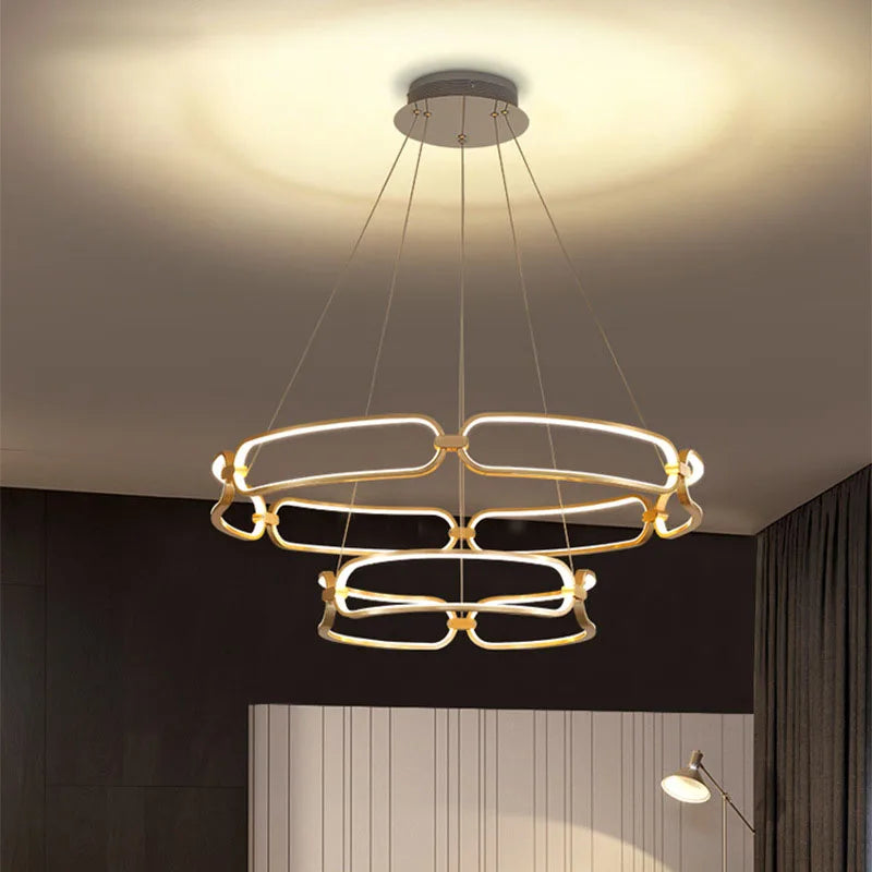 Axya Modern LED Pendant Chandelier for Home Decoration