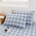 Axyaa Solid Color Washed Cotton Pillowcase Set • Single • 48x74cm