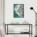 Axyaa 18x24 Plexiglass Gallery Art Frame for Vertical Horizontal Wall Display