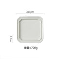 Axyaa Geometric Ceramic Plate Set for Molecular Cuisine and Dining