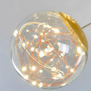 Axyaa Crystal Chandelier Pendant Light for Living and Dining Room