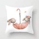 Cute Panda Cartoon Pillowcase for Home Decor and Comfort by Axyaa