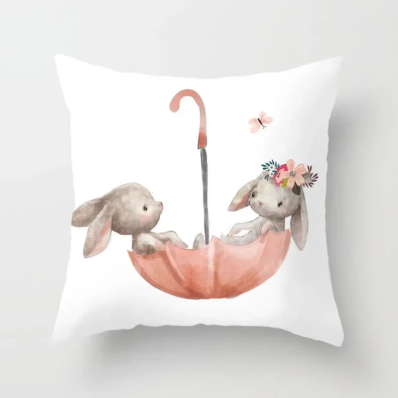 Cute Panda Cartoon Pillowcase for Home Decor and Comfort by Axyaa