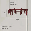Axyaa Modern Minimalist Wine Red Bar Counter Pendant Light