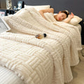 Axyaa Super Soft Velvet Queen Size Blanket - Ultra Cozy and Warm