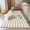 Axyaa Imitation Rabbit Hair Bubble Carpet - Soft and Cozy Rug for Home Décor