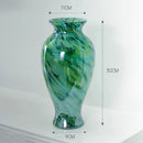 Axyaa Glass Vase: Artistic High-End Table Decoration