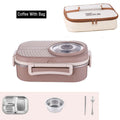 Axyaa Stainless Steel Thermal Lunch Box & Soup Bowl Set with Spoon