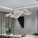 Axyaa Luxury Crystal Chandelier - Modern Minimalist Design for Dining Table, Bar, and Desk