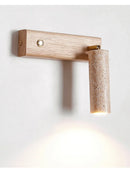 Axyaa Wind Bedhead Wall Light - Rotating LED Spotlight for Bedroom or Study