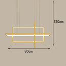 Axyaa Modern Dining Room Pendant Lights Indoor LED Chandelier Ceiling Lamp