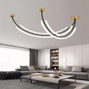 Axyaa Modern LED Pendant Chandeliers for Living Room Dining Room Indoor Lighting