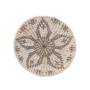 Axyaa Seaweed Woven Plate: Stylish Straw Decorative Art for B&B Ornaments