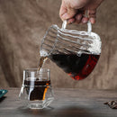 Axya Double Walled Glass Espresso Coffee Cup Teacup Brandy Wine Mug