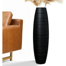 Axyaa Tall Textured Luxury Vase for Branches and Flowers