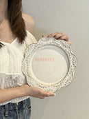 Axyaa Ceramic Plate Set for Dessert, Fruit, Salad, Steak, and Breakfast