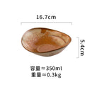 Axyaa Ceramic Irregular Bowl Set for Molecular Cuisine and Desserts