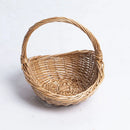 Axyaa Willow Rattan Picnic Hamper Storage Basket - Handmade, Wear-resistant & Portable