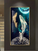 Axyaa Modern Decorative Mural Lamp for Hotel Clubhouse, High-end Living Room Wall Art