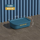 Axyaa Rectangular Storage Box with Lid - Household Closet Organizer