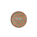 Axyaa Bamboo Ethnic Coaster Pot Pad Placemat Insulation Pad Wall Decoration