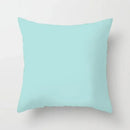 Axyaa Mint Green Geometric Print Lumbar Pillowcase