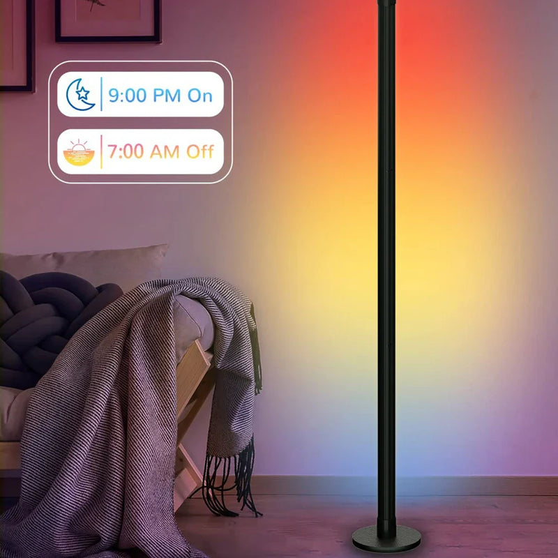 Axya RGB LED Floor Lamp with Smart APP Control and 16 Million Colors