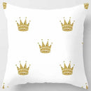 Axyaa Yellow Pink Pattern Square Pillowcase Home Decoration Cushion Cover