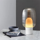 Axyaa Contemporary Glass Desk Lamp LED Living Room Bedroom Decor